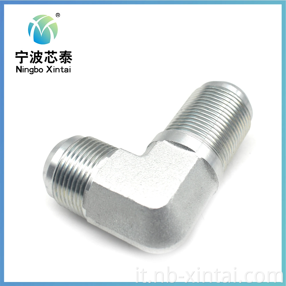 OEM Factory China Ningbo Brass Elbow Attributo idraulico con filo maschile